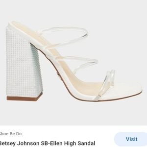 Betsey Johnson Blue Wedding Shoes